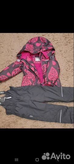 Демисезонный костюм для девочки 104-110 см