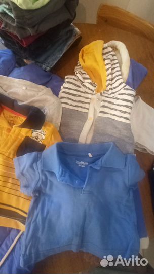 Коробка вещей на мальчика 68-74