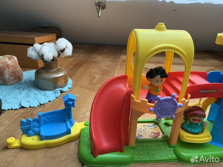 Little people игровая площадка, школьный автобус