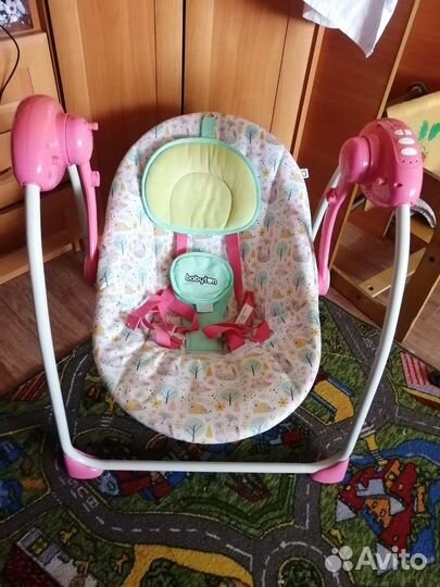 Детские электронные качели