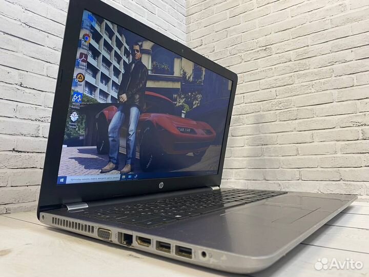 Производительный ноутбук HP FHD / 240 SSD