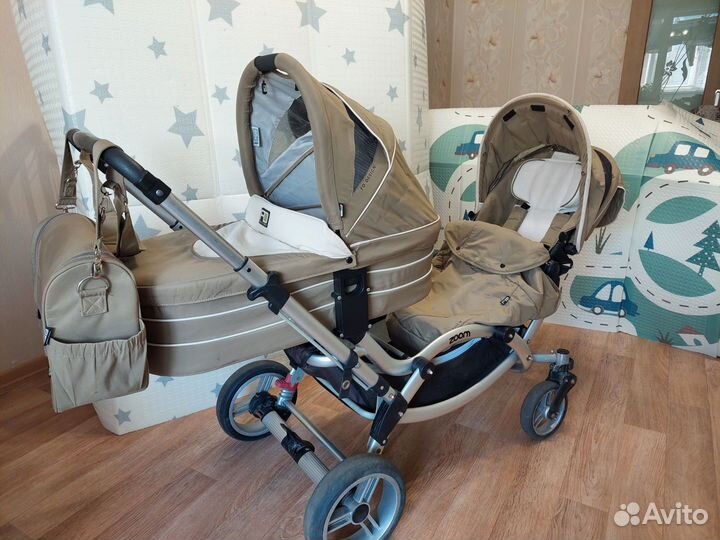 Коляска для двойни 2 в 1 FD-design Zoom
