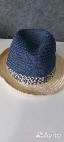 Соломенная шляпа детская
