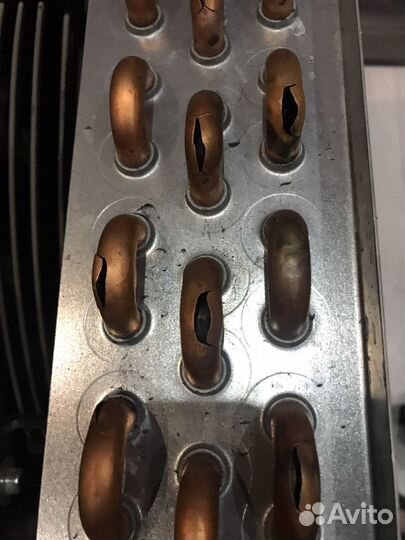 Ремонт, пайка теплообменников, калориферов медь