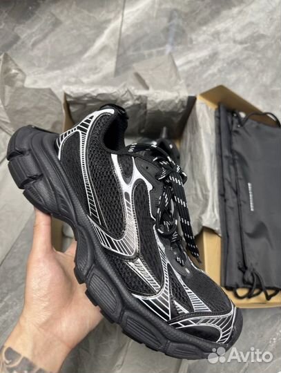 Balenciaga 3xl reflective sneakers, Black