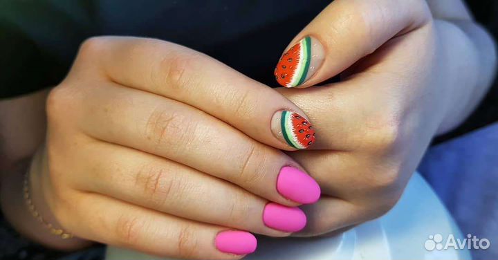 Маникюр, педикюр, наращивание с выездом на дом