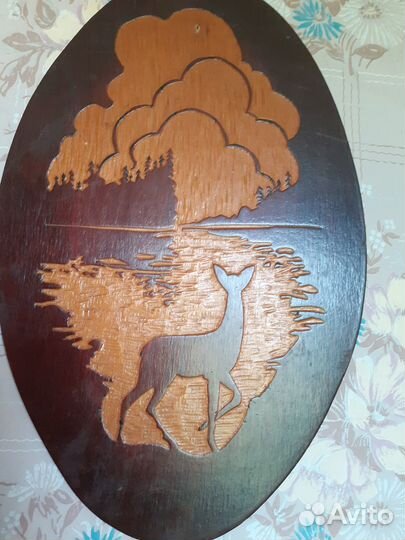 Панно из дерева СССР