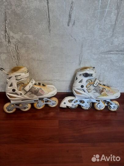 Роликовые коньки детские раздвижные р.37-40