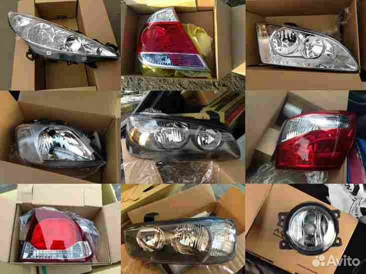 Фонарь задний правый внутренний hatchback красный