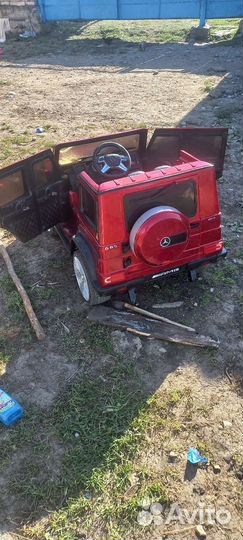 Детский электромобиль mercedes amg g63