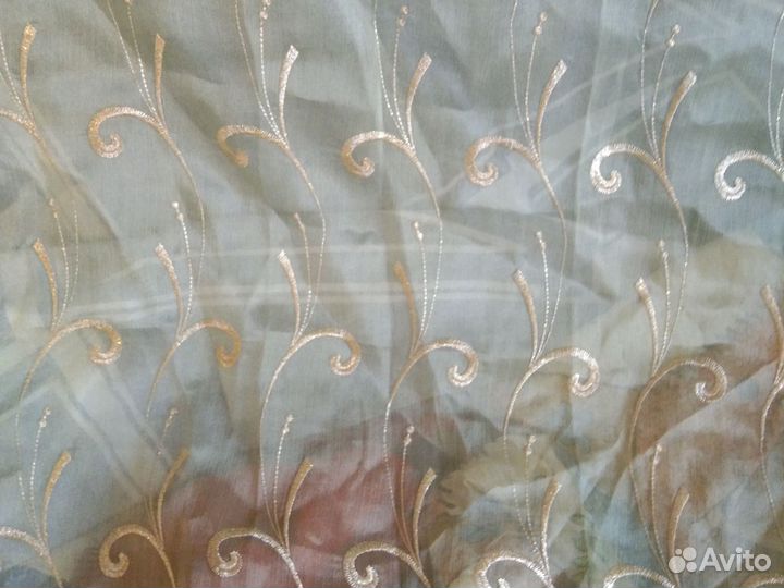 Комплект шторы и тюль