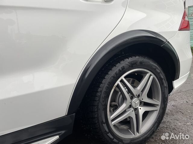 Расширители арок Mercedes ML W166