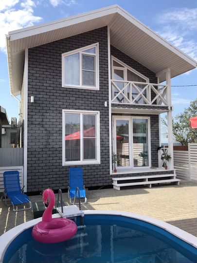 Коттедж 72 м² на участке 1,5 сот.