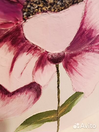 Интерьерная картина текстурная