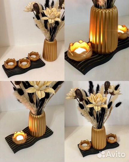 Набор:Ваза+Подставка 