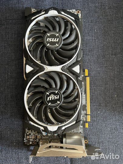 Видеокарта MSI RX 580 armor 8G OC гарантия днс
