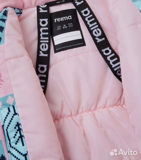 Зимняя куртка reima 3 снежинки 122,128