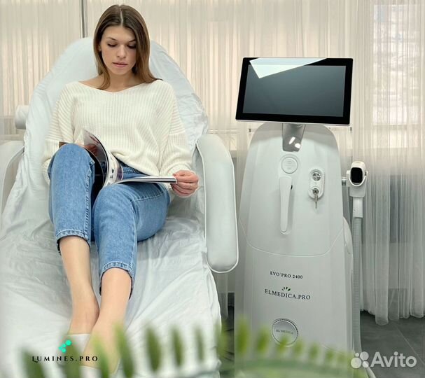 Диодный лазер для эпиляции Люминес. Эво’Про 2400вт