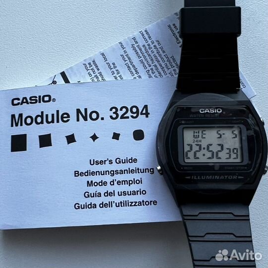 Часы Casio W-202 оригинал