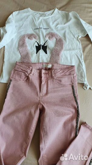 Лейгенсы,юбки,костюмы,футболки,майки,140-146 рост