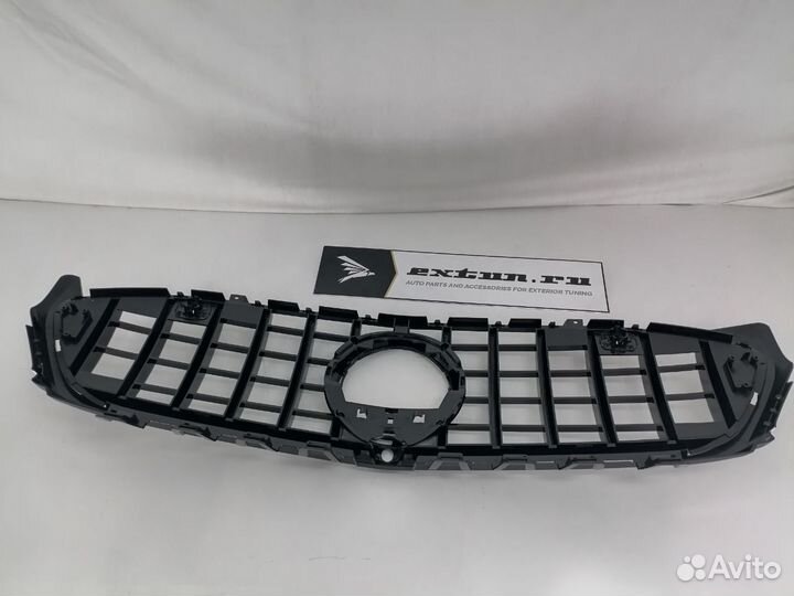 Решетка GT на Mercedes CLA c/x 118 хром 2019