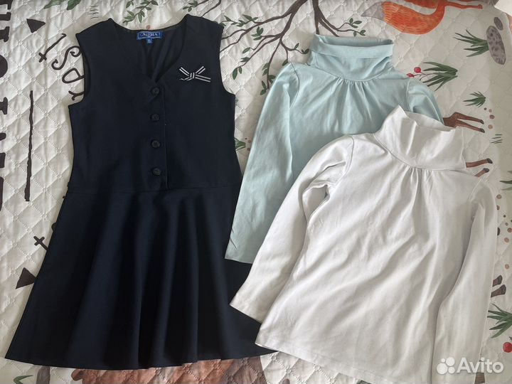 Одежда школьная для девочки 122 128