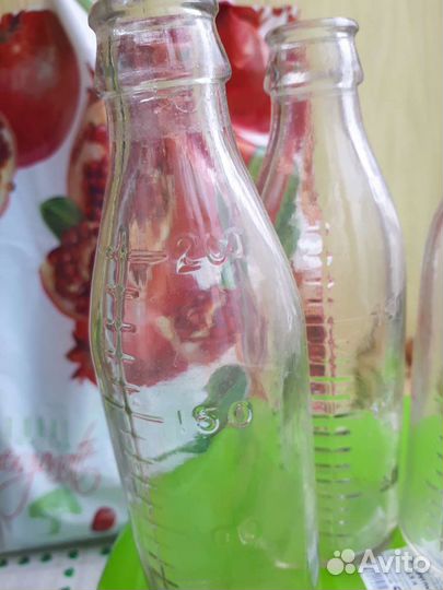 Бутылка стеклянная