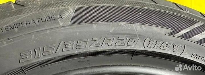 Yokohama Advan Sport V107D 275/40 R20 и 315/35 R20 110Y