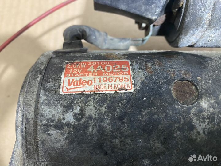 Стартер Sorento Starex Porter 2.5 D4CB