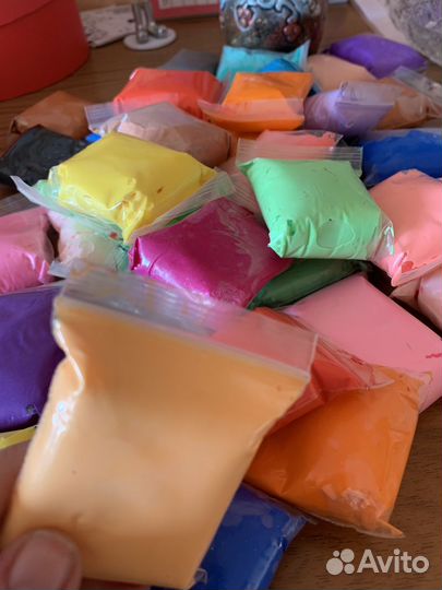 Воздушный пластилин 35 шт