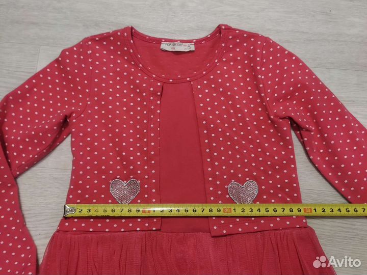 Платье для девочки стильное 116