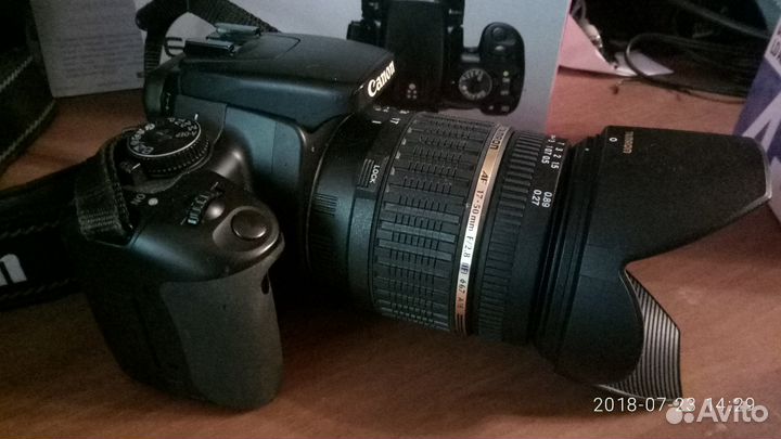 Canon 400d и 2 объектива