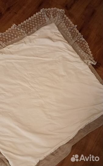 Конверт одеяло на выписку весна осень лето