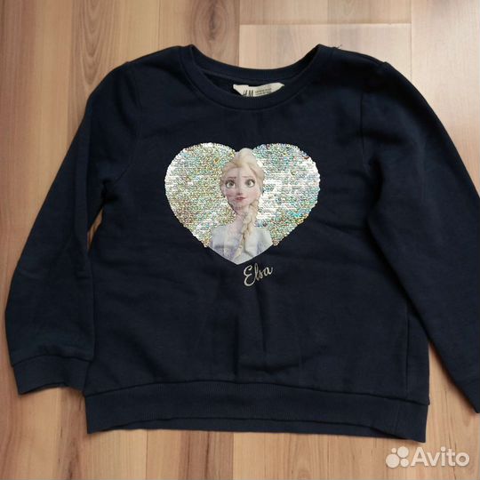 Кофты и джинсы на девочку 116