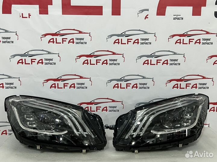 Фары Мерседес w222 для рестайлинга