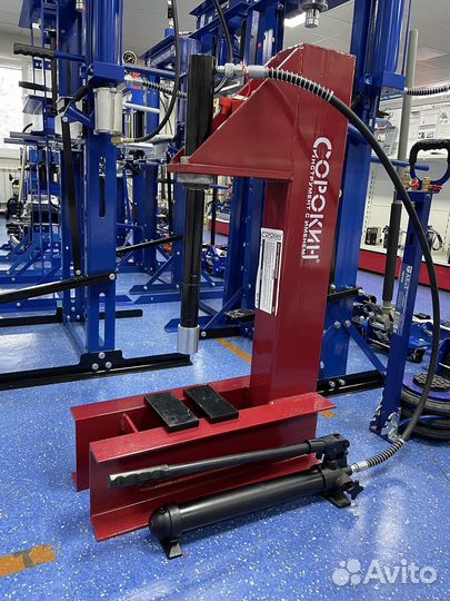 Пресс гидравлический L-образный 10т., консольный