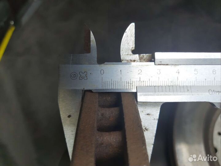 Диски тормозные передние mitsubishi pajero 4