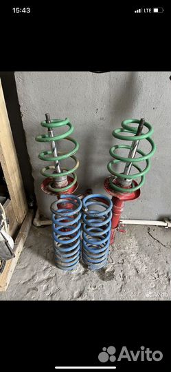 Стойки амортизаторы ваз с занижением и пружины