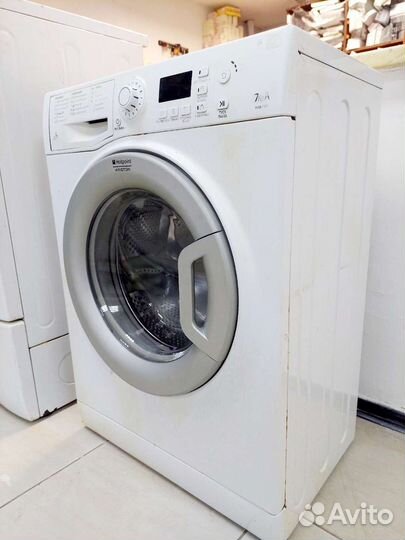 Узкая 7кг Стиральная машина автомат бу/Гарантия