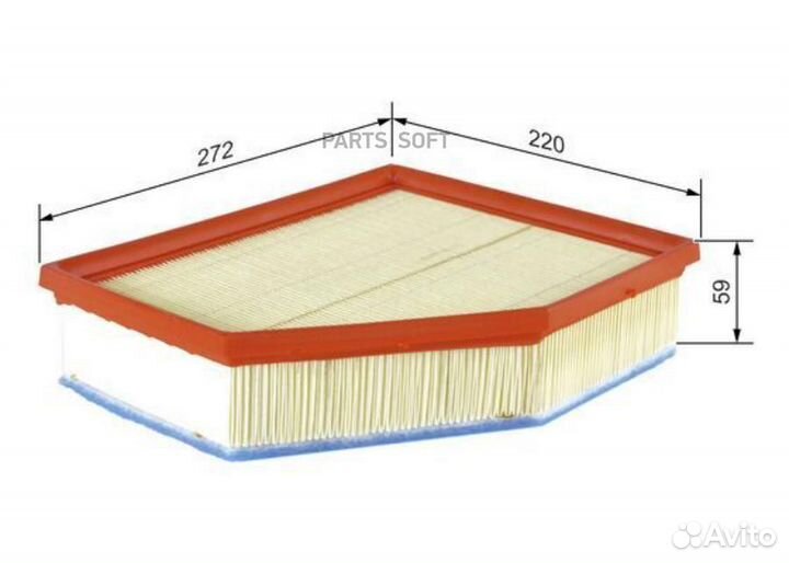 Фильтр воздушный F026400615