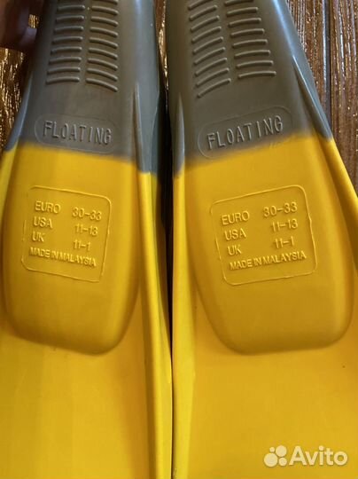 Ласты детские