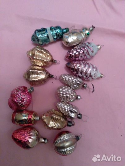 Елочные игрушки СССР