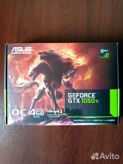Видеокарта GeForce GTX 1050 Ti 4GB