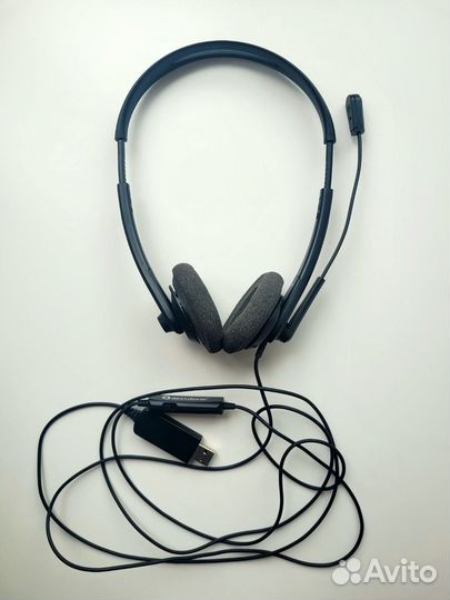 Наушники с микрофоном usb
