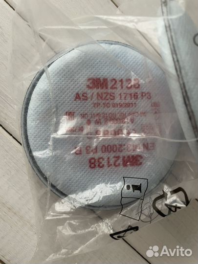 Фильтры для респиратора 3М 2138