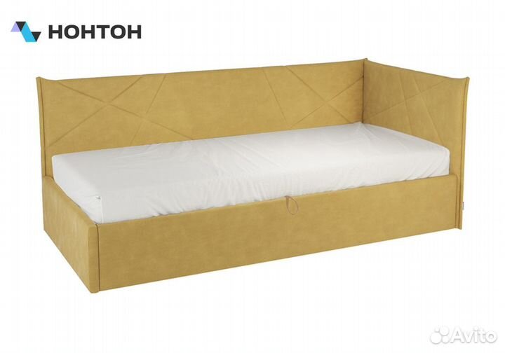 Кровать Квест 0.9 медовая