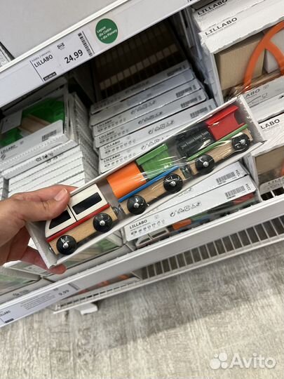 IKEA lillabo железная дорога наборы