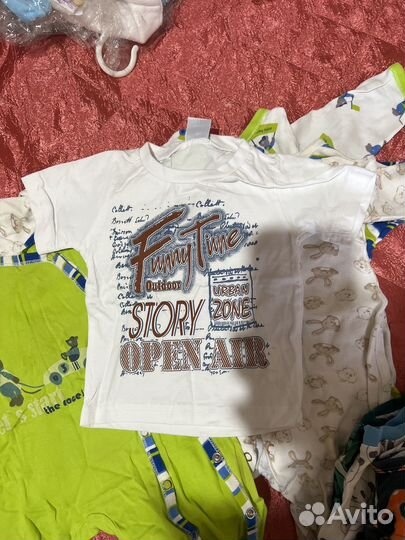 Детские вещи пакетом на мальчика 56 62