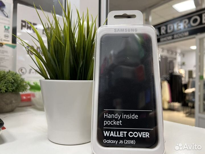 Чехол Wallet Cover Samsung J6