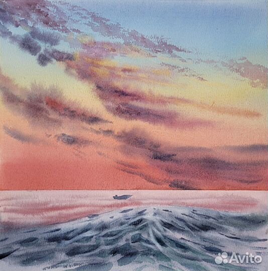 Акварельная работа